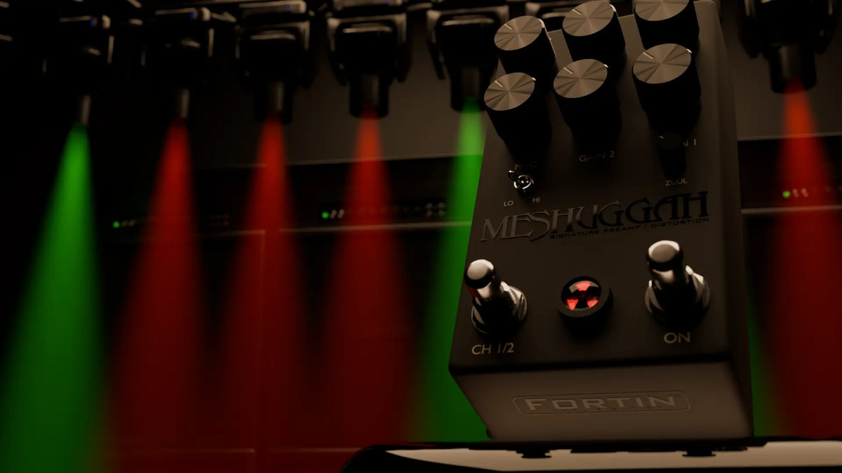 MESHUGGAH Signature Distortion ペダル MESHUGGAH Pre-Amp / Distortion – Fortin Amps