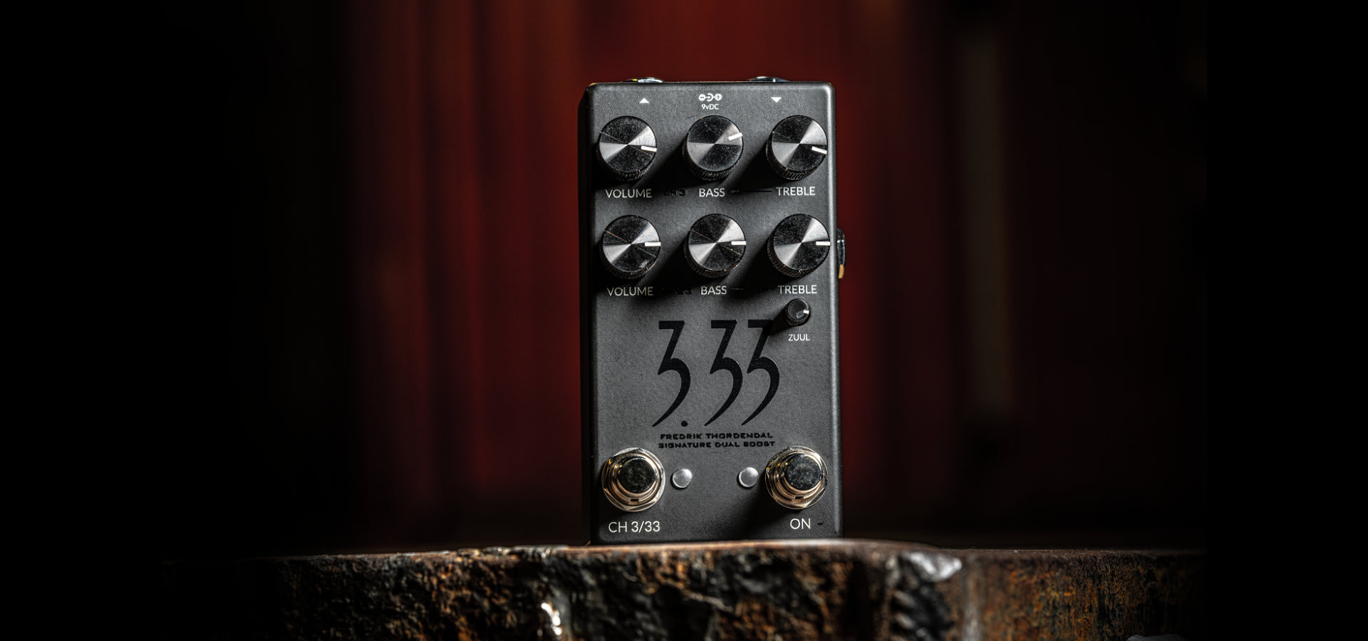 3.33® Fredrik Thordendal signature | Dual Boost - Overdrive 3.33® Fredrik Thordendal signature | Dual Boost - Overdrive