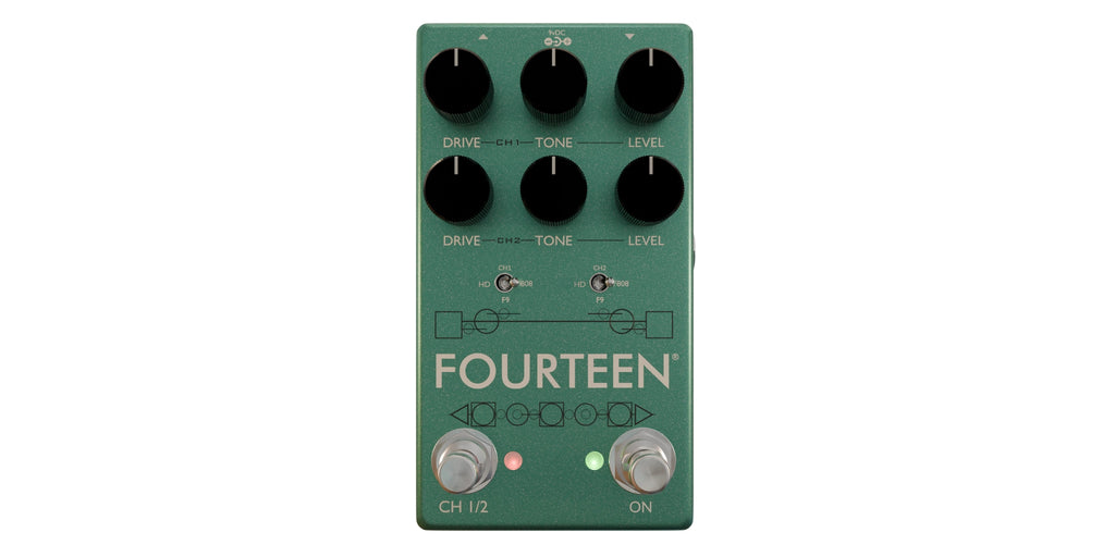 FOURTEEN® - Modern Dual Boost | Overdrive – Fortin Amps