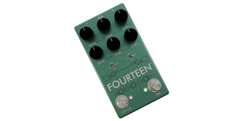 FOURTEEN® - Modern Dual Boost | Overdrive – Fortin Amps